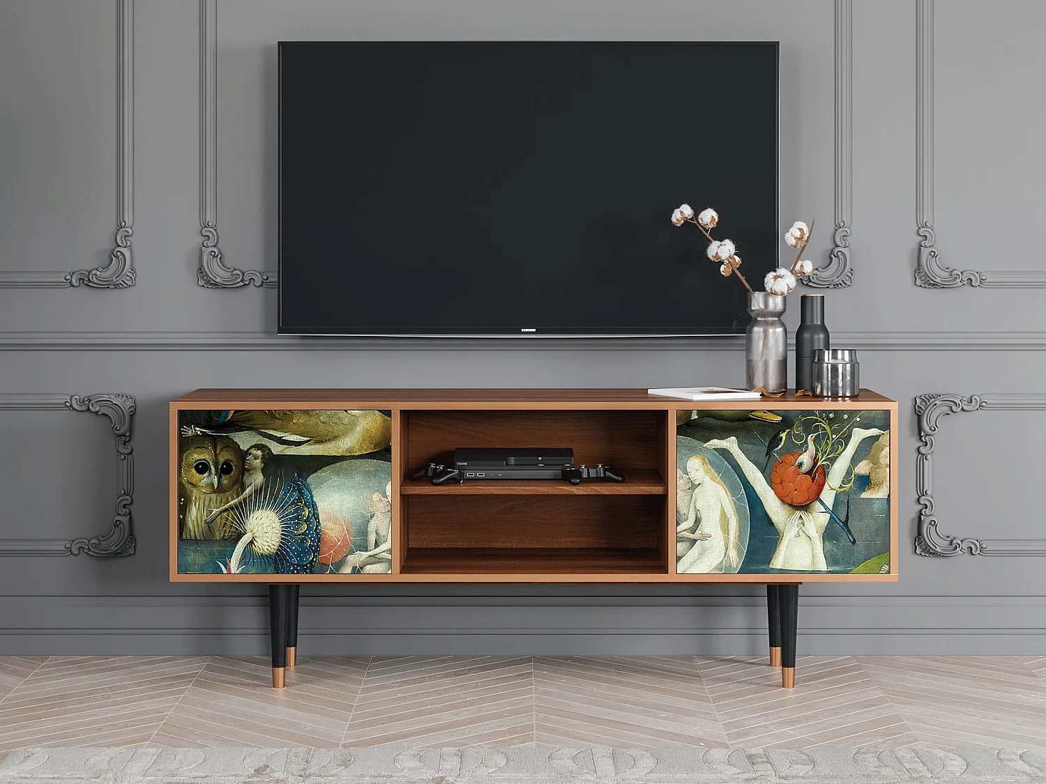 TV-Möbel - 170х69х48 cm - T2 - The Garden Of by Bosch, Walnuss