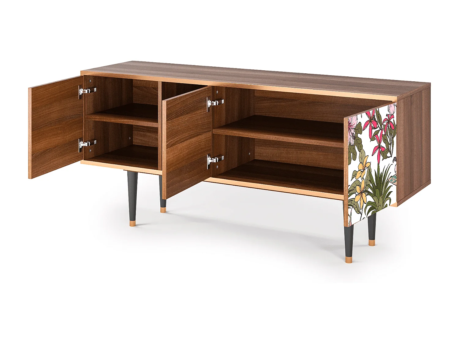 TV-Möbel - 150х69х41 cm - T5 - Estival Fruit, Walnuss