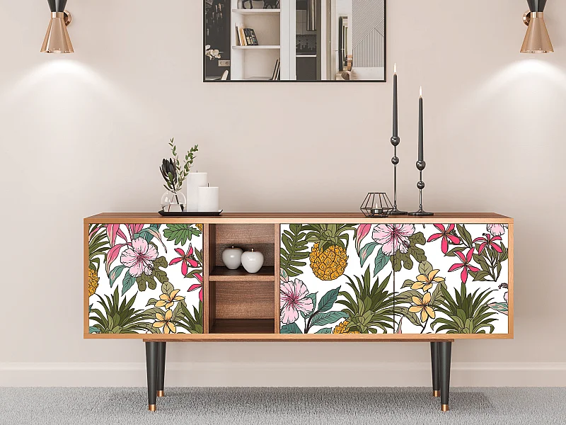 Mobile TV - 150х69х41 cm - T5 - Estival Fruit, Noce