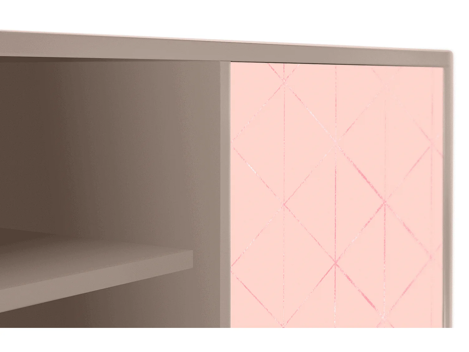 TV-Möbel - 170х69х48 cm - T2 - Rose Quartz, Latte