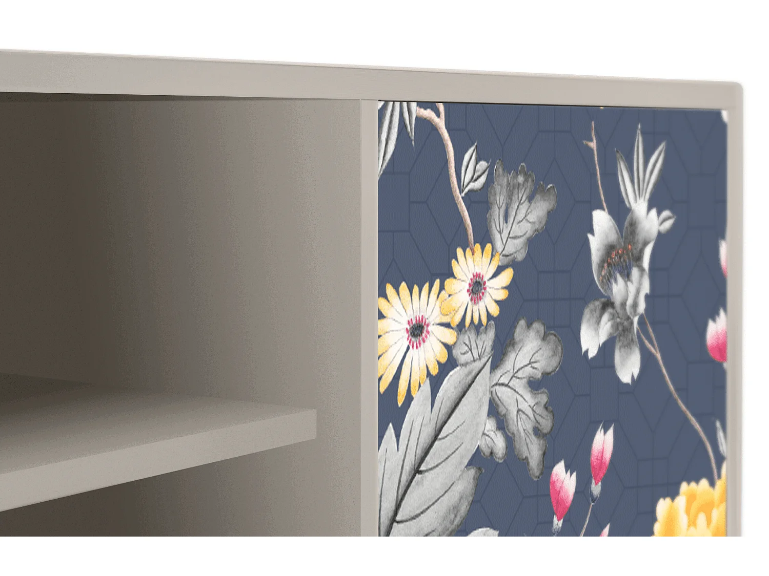 Mobile TV - 170х69х48 cm - T2 - Dark Flower Bed, Sabbia