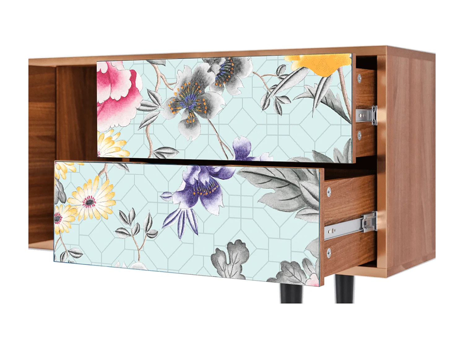 Meuble TV - 170х69х48 cm - T1 - Sky Garden, Noyer