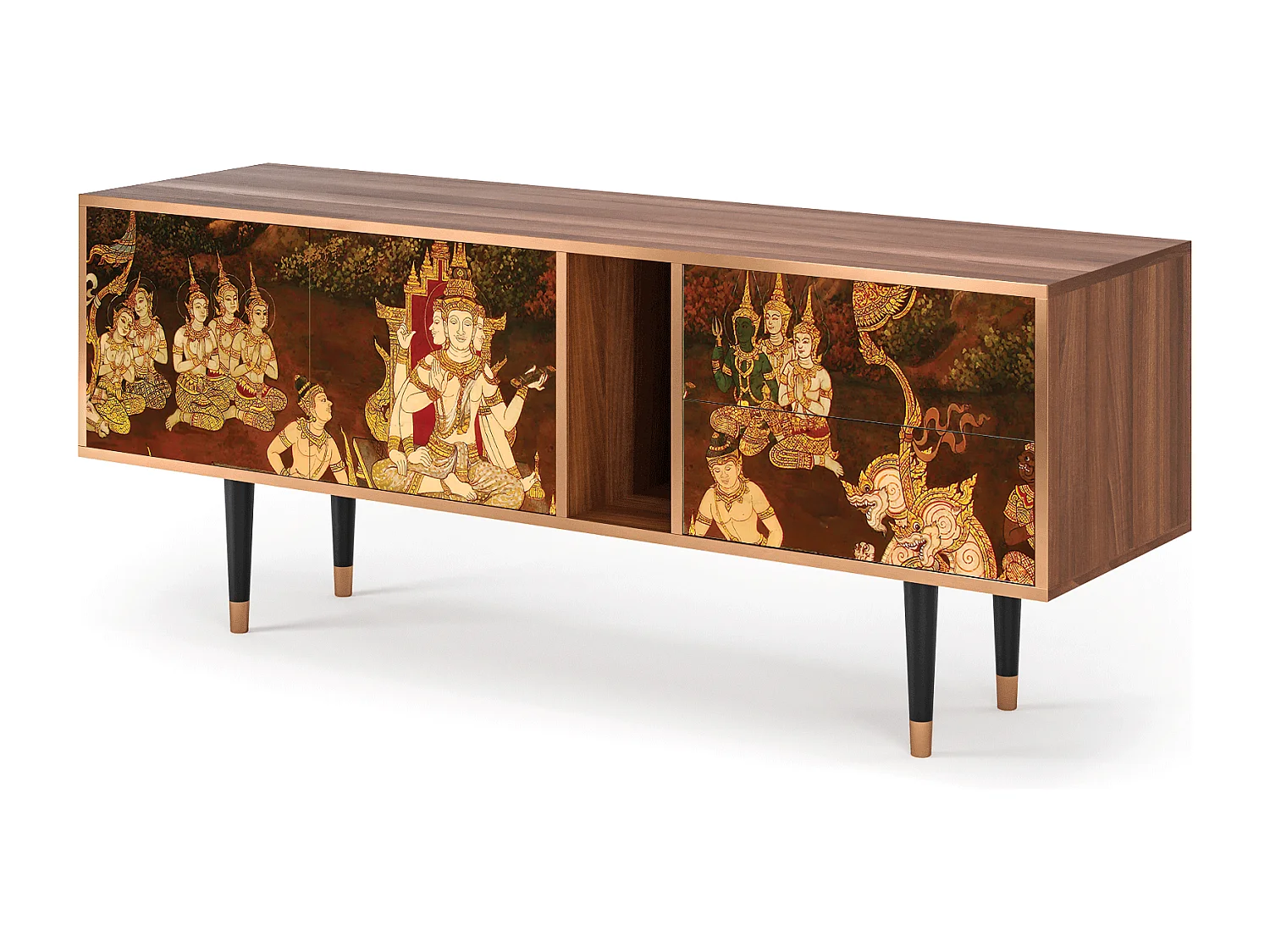 TV-meubel - 170х69х48 cm - T1 - Malyavan, Walnoot