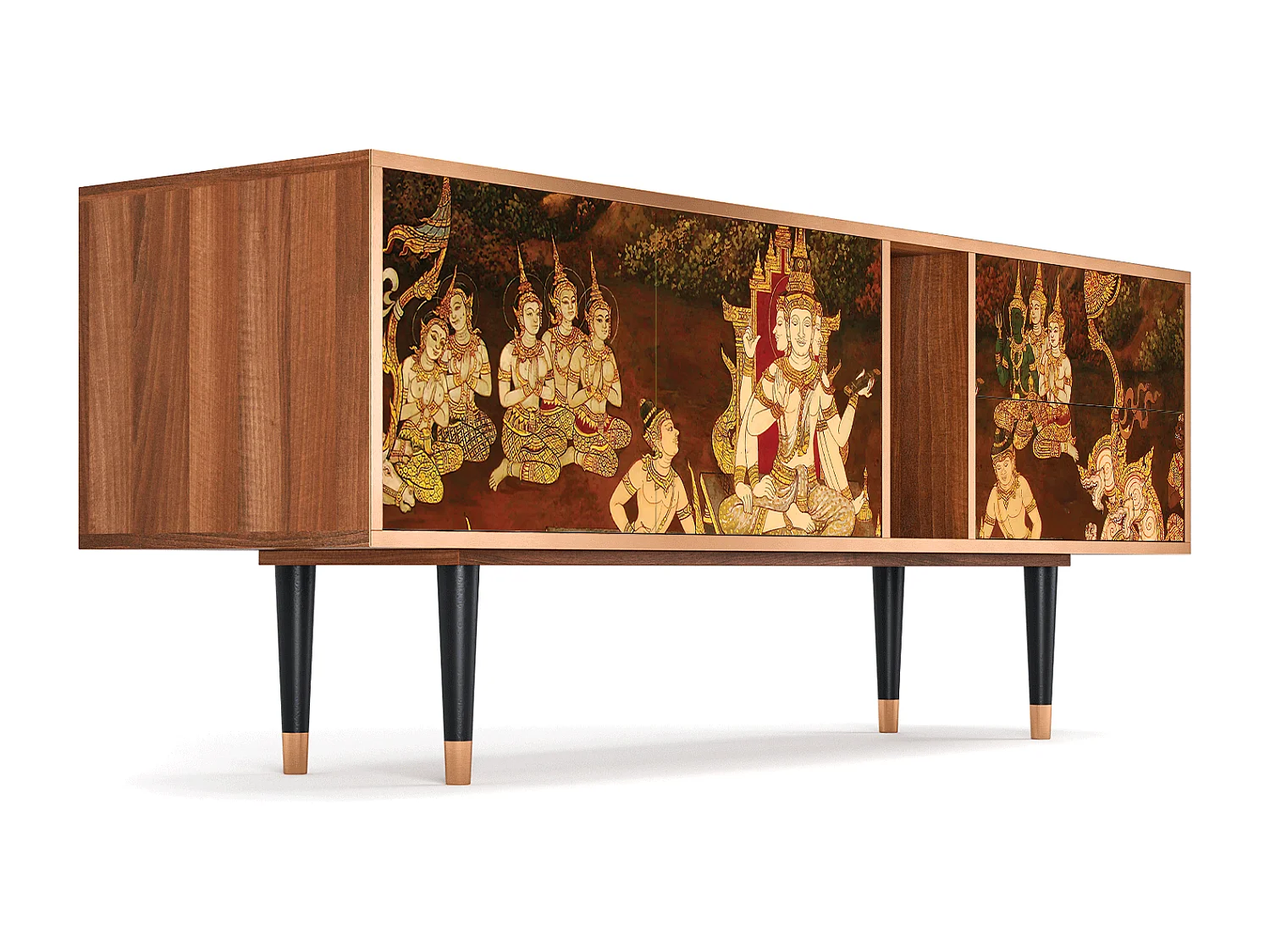 TV-meubel - 170х69х48 cm - T1 - Malyavan, Walnoot