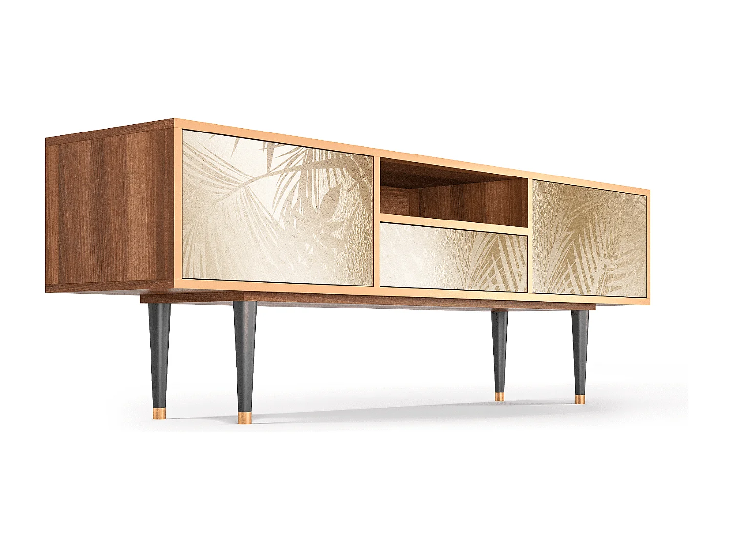 TV-Möbel - 170х59х41 cm - T6 - Plant of the Dessert, Walnuss