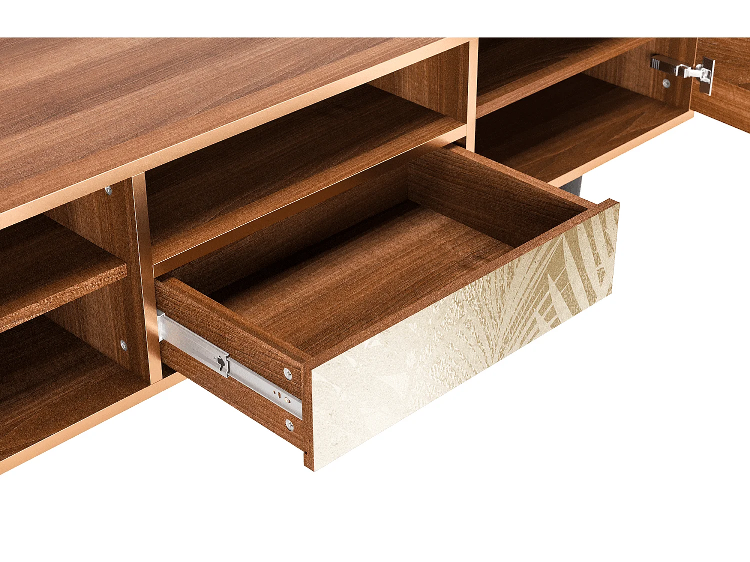 TV-Möbel - 170х59х41 cm - T6 - Plant of the Dessert, Walnuss