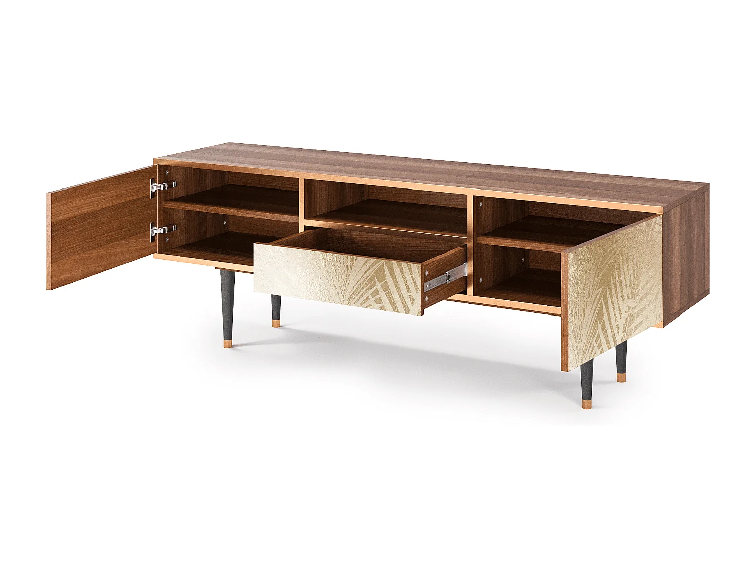 TV-Möbel - 170х59х41 cm - T6 - Plant of the Dessert, Walnuss