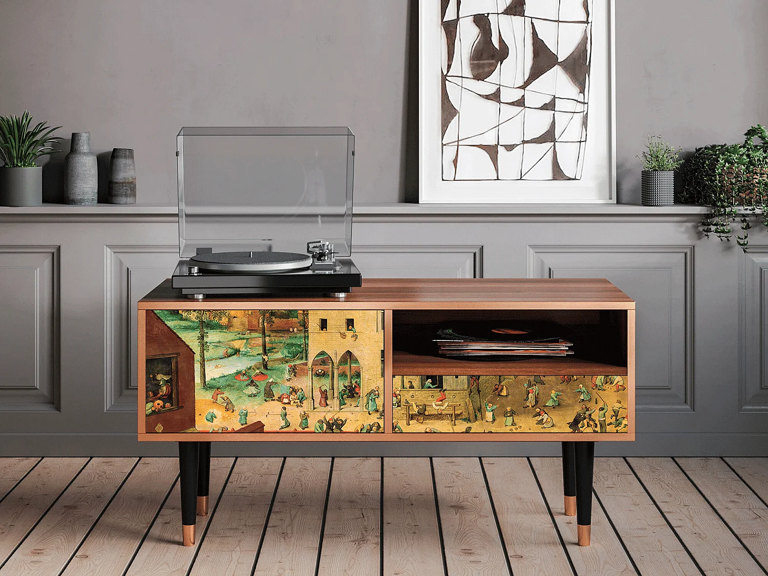 Mobile TV - 115х59х48 cm - T3 - Children Games, Noce