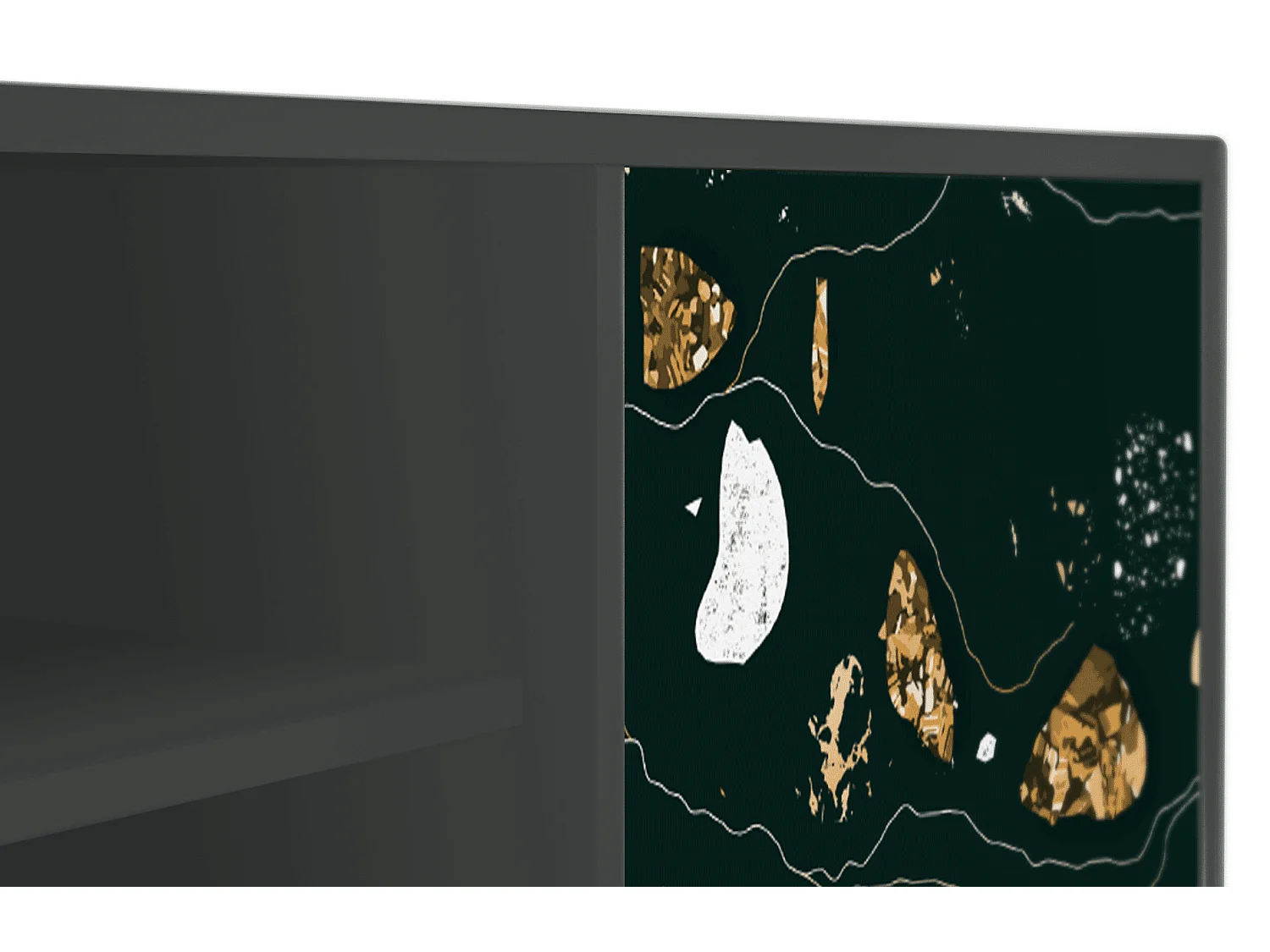 Meuble TV - 170х69х48 cm - T2 - Space Rocks, Anthracite