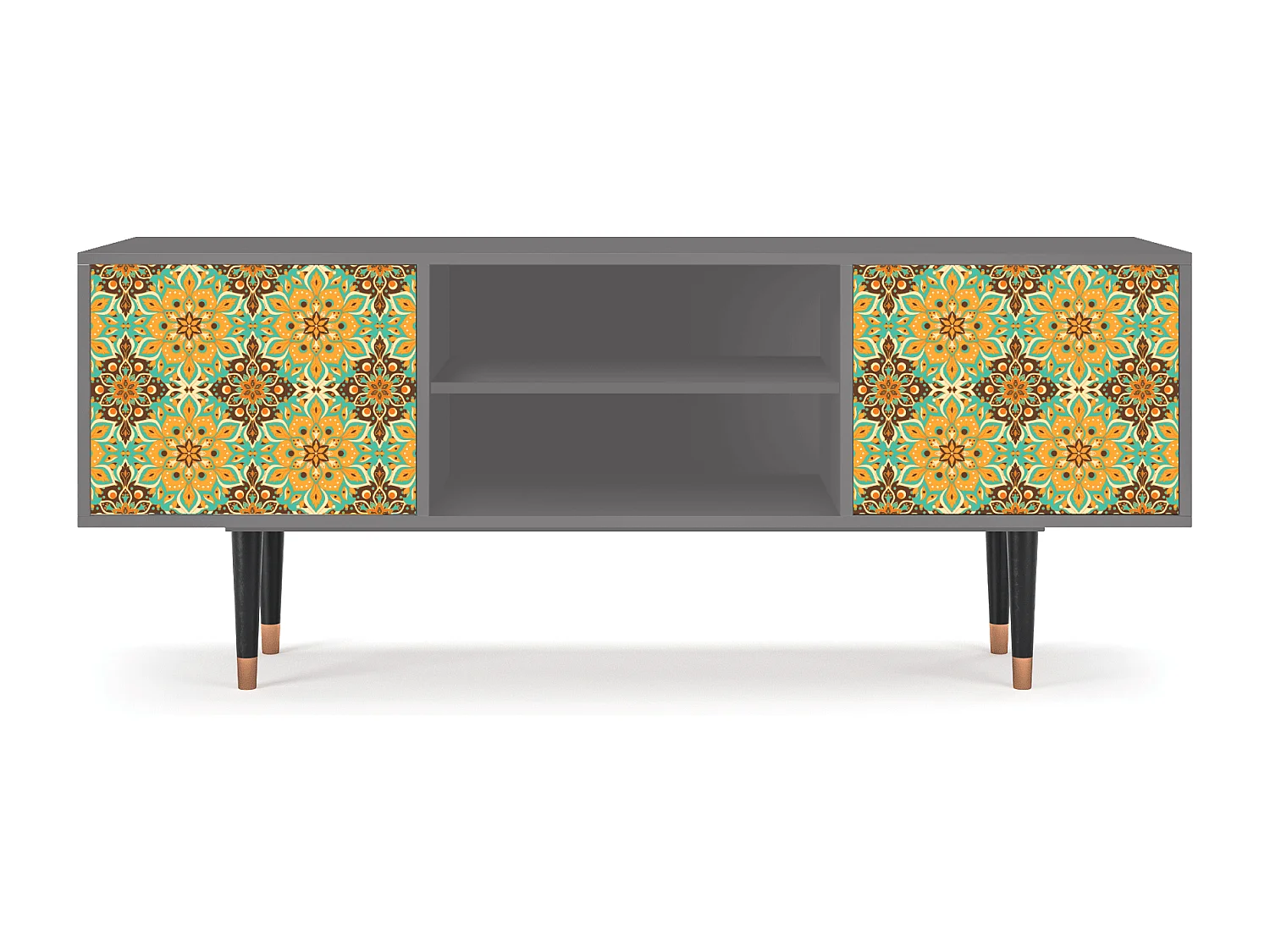 Mobile TV - 170х69х48 cm - T2 - Indian Spices, Grigio