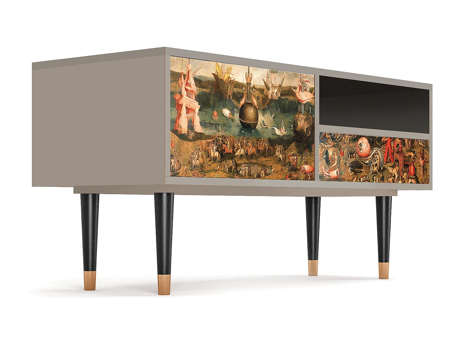 TV-Möbel - 115х59х48 cm - T3 - Garden of Delights , Sand