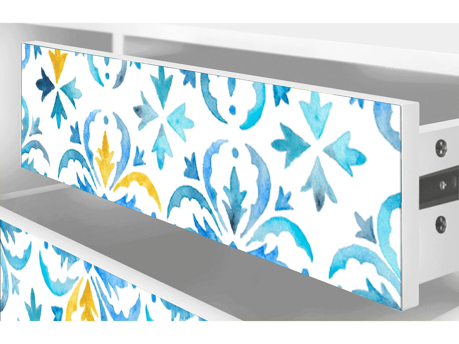 Meuble TV - 170х59х48 cm - T4 - Lisbon Flover, Blanc