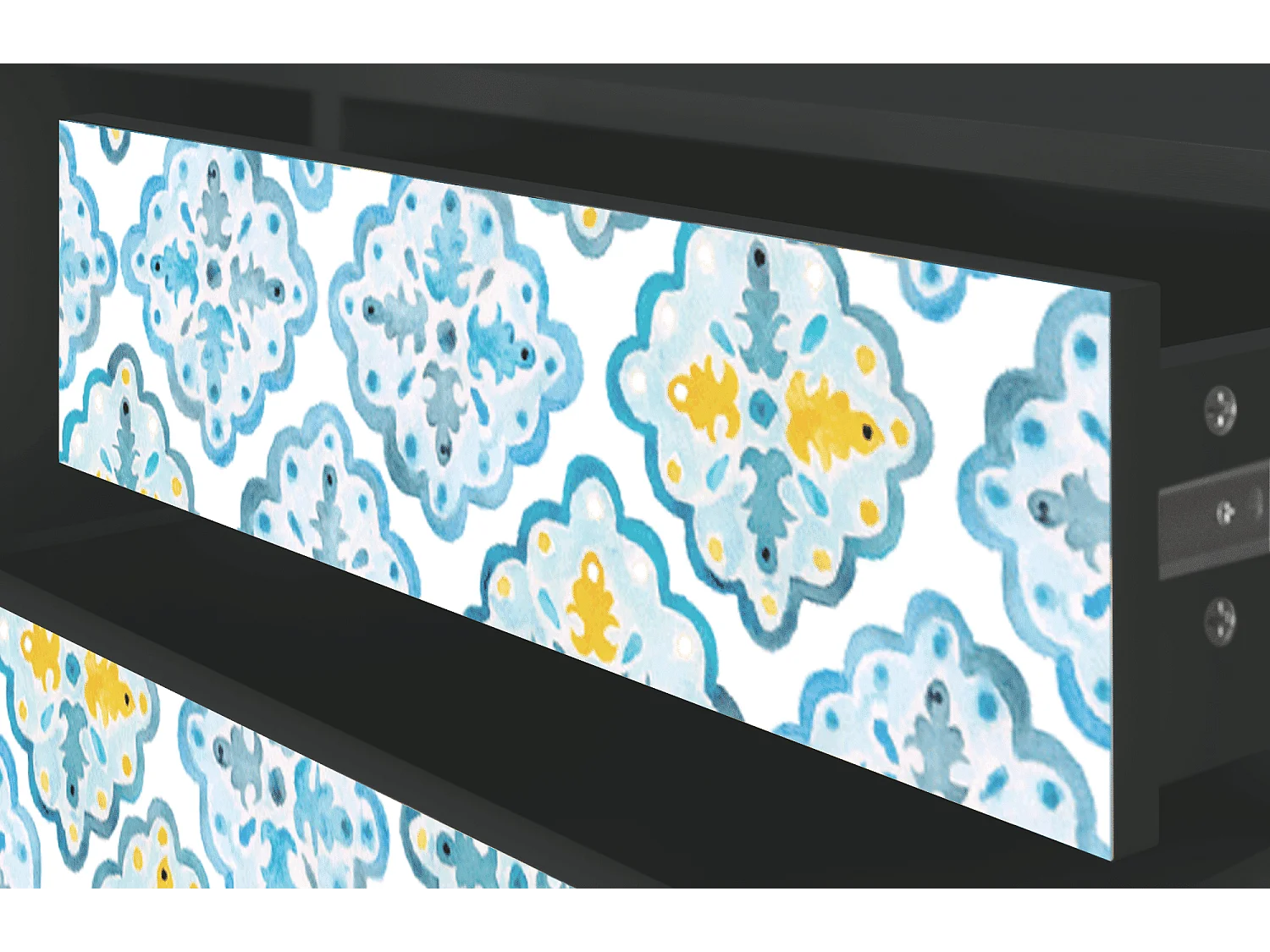 Mueble de TV - 170х59х48 cm - T4 - Portugese tiles, Antracita