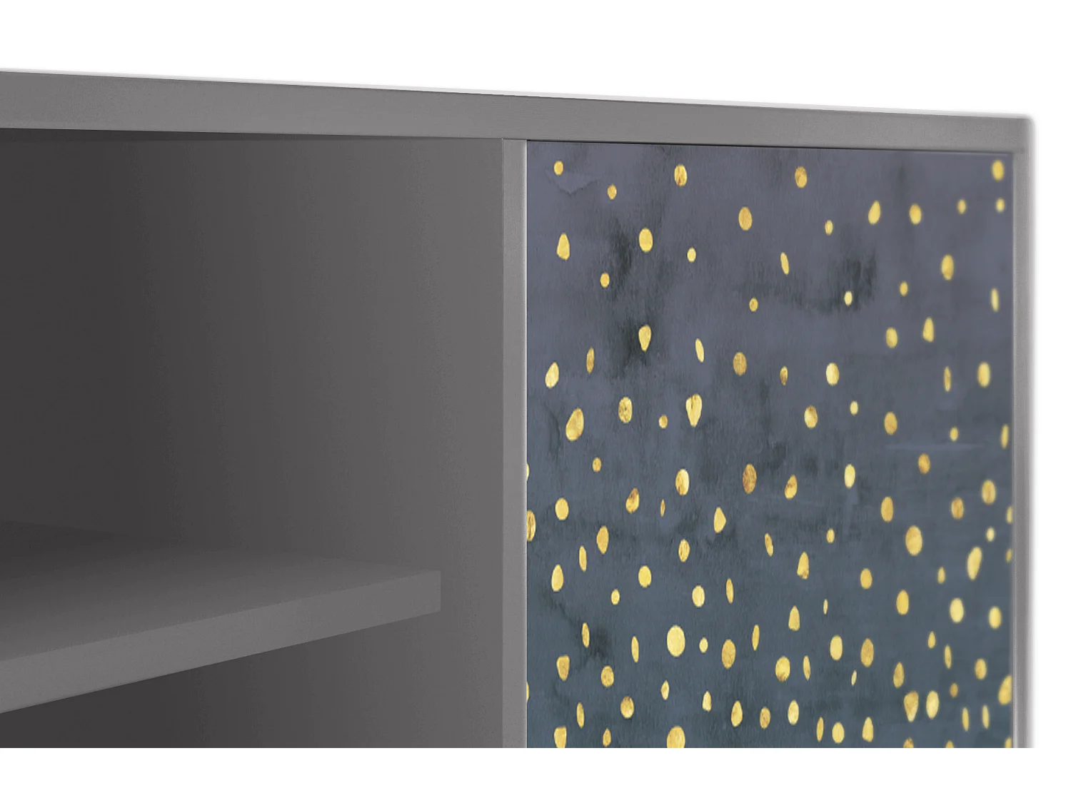 Mueble de TV - 170х69х48 cm - T2 - Foggy Lights, Gris