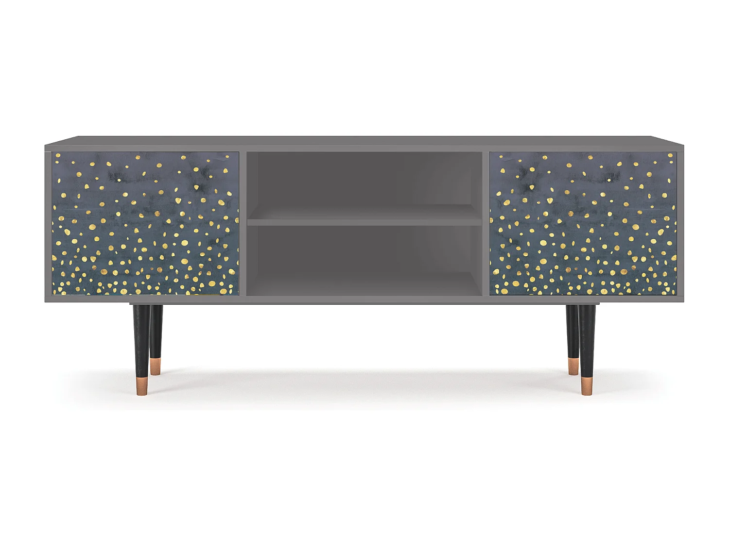 TV-meubel - 170х69х48 cm - T2 - Foggy Lights, Grijs