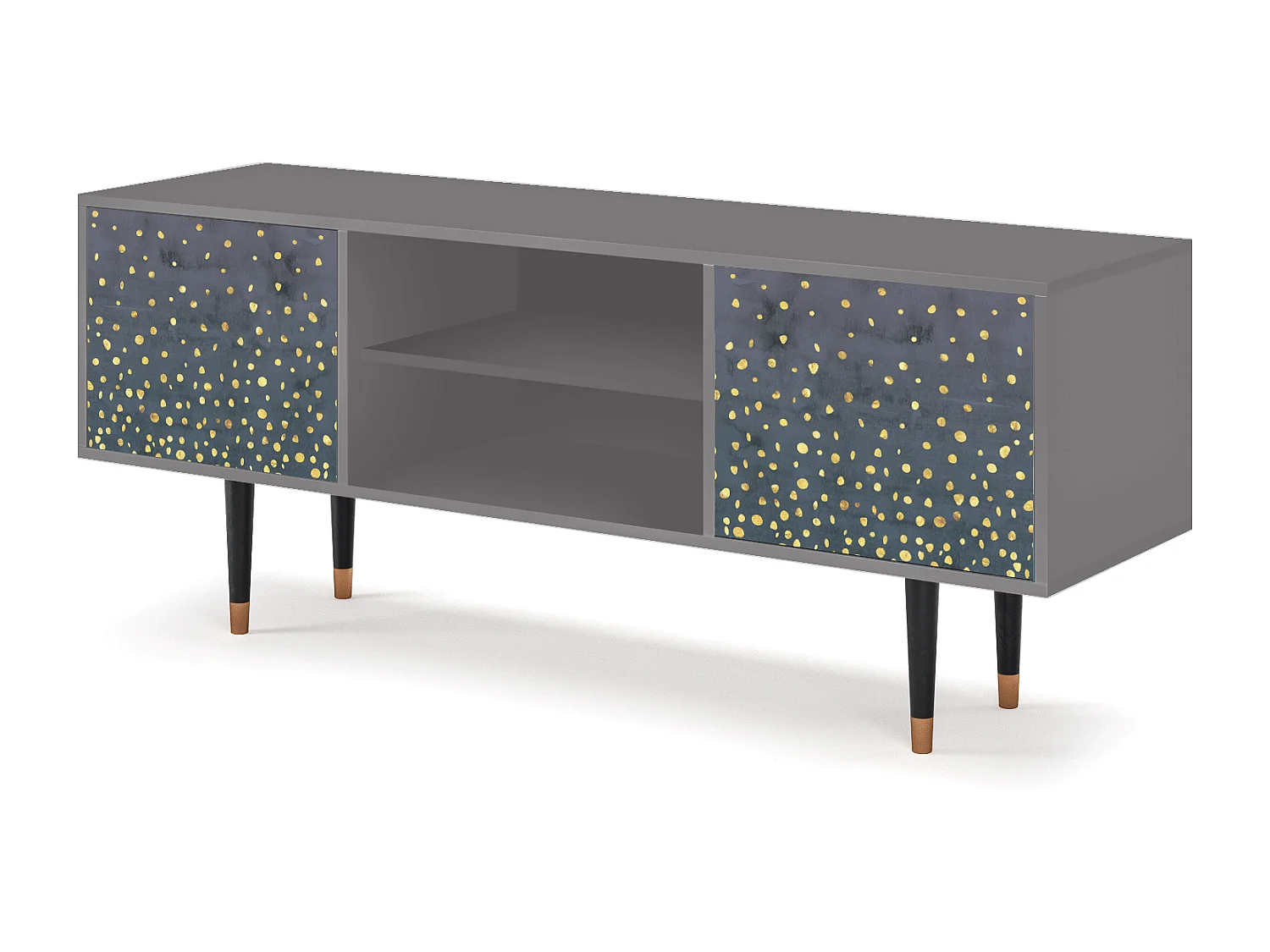 TV-meubel - 170х69х48 cm - T2 - Foggy Lights, Grijs