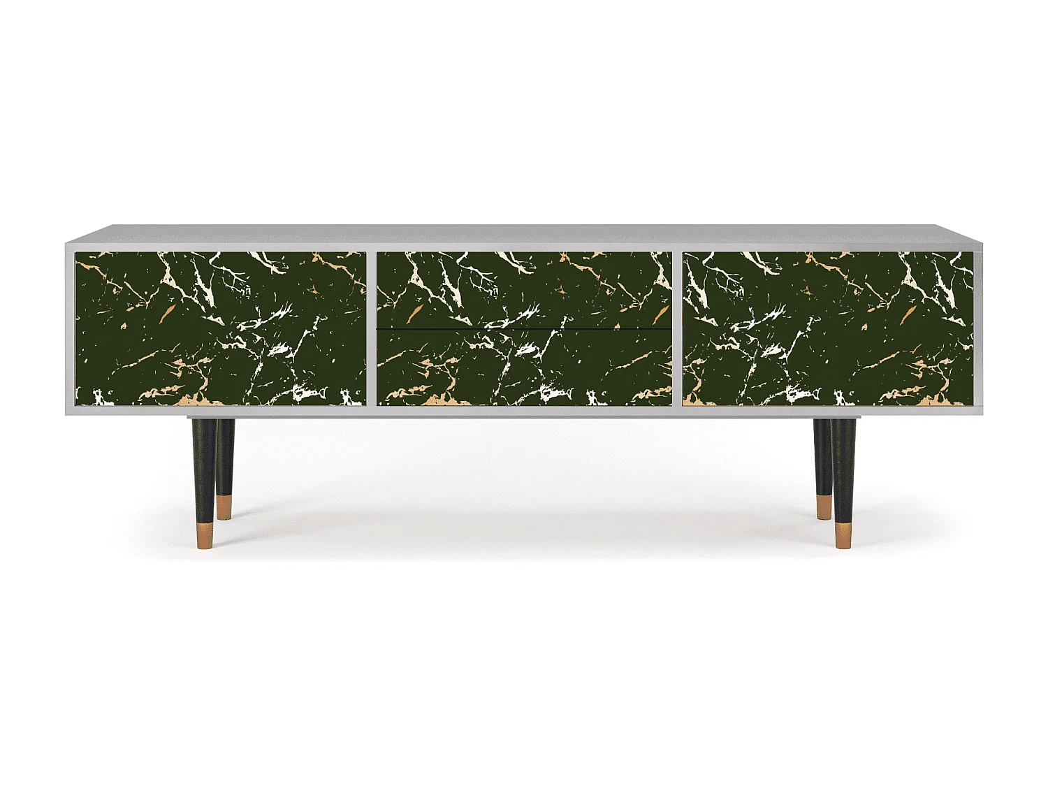 Meuble TV - 170х59х48 cm - T4 - Amazon Forest, Gris