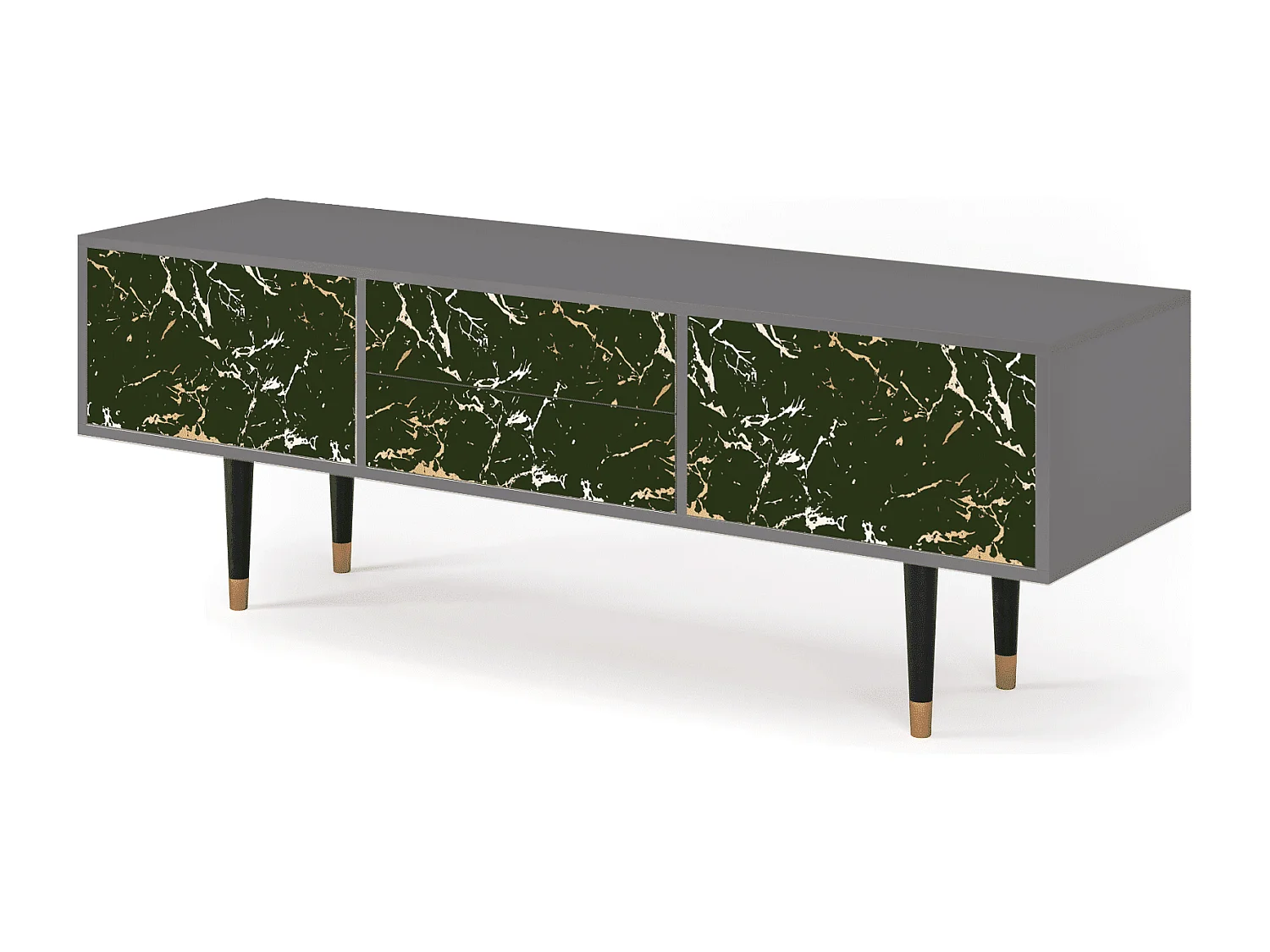 Meuble TV - 170х59х48 cm - T4 - Amazon Forest, Gris