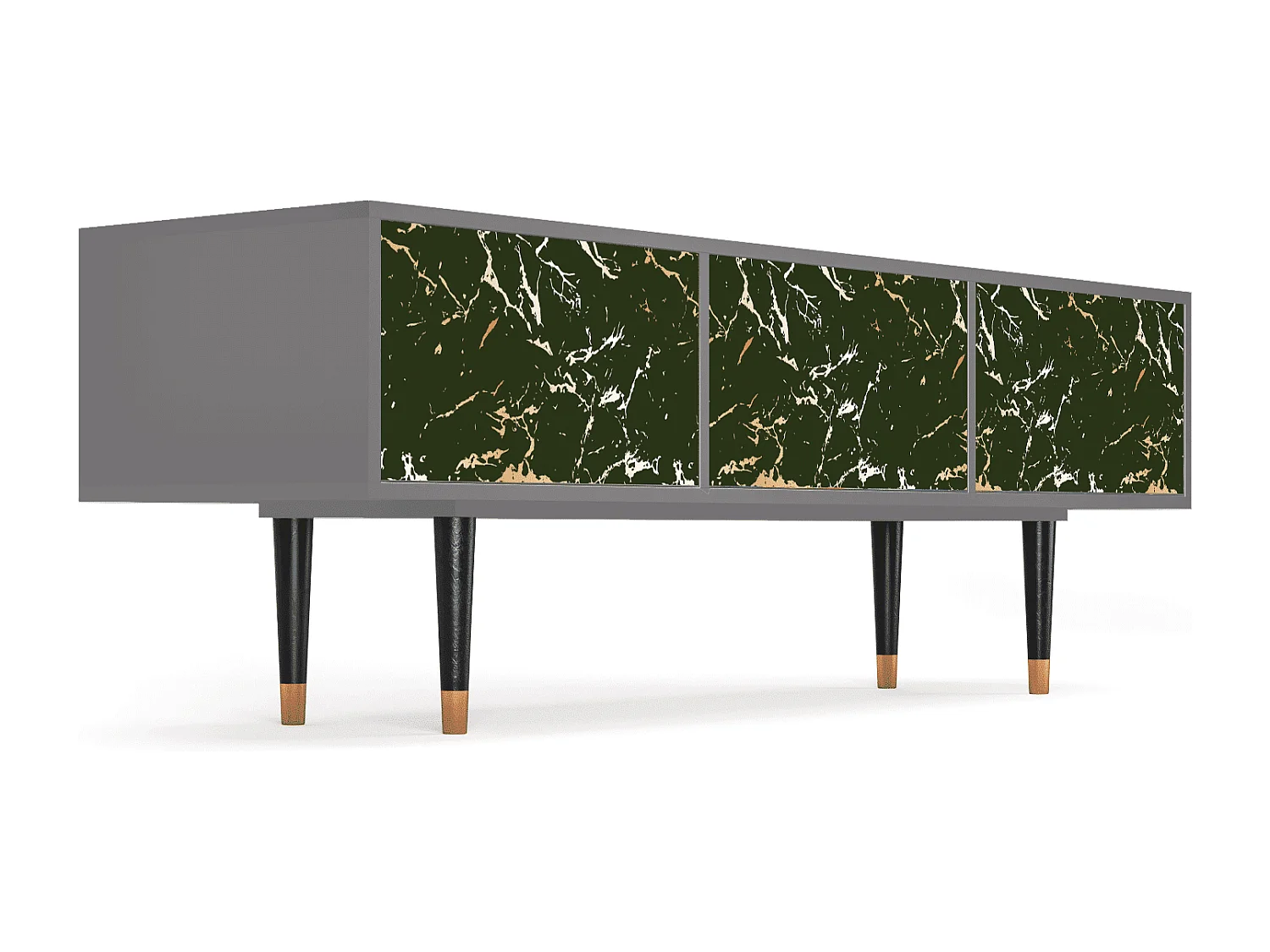 Meuble TV - 170х59х48 cm - T4 - Amazon Forest, Gris