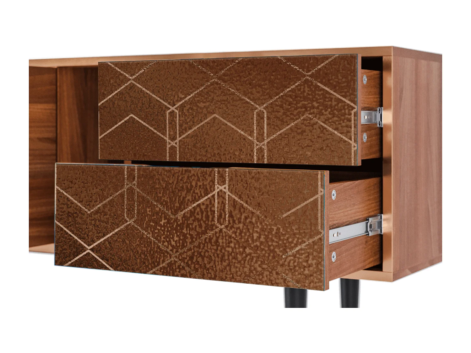 Mobile TV - 170х69х48 cm - T1 - Chocolate Bar, Noce