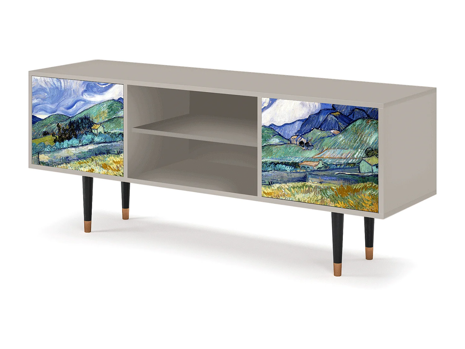 TV-meubel - 170х69х48 cm - T2 - Landscape, Zand