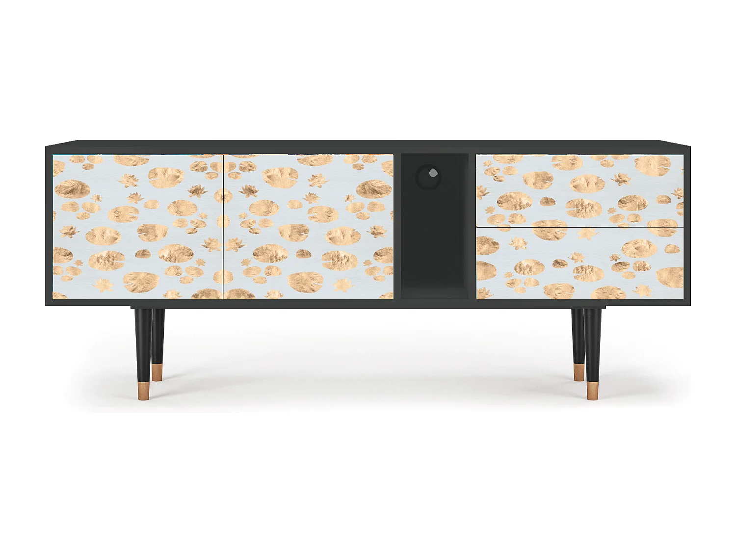 Meuble TV - 170х69х48 cm - T1 - Blue Giraffe, Anthracite