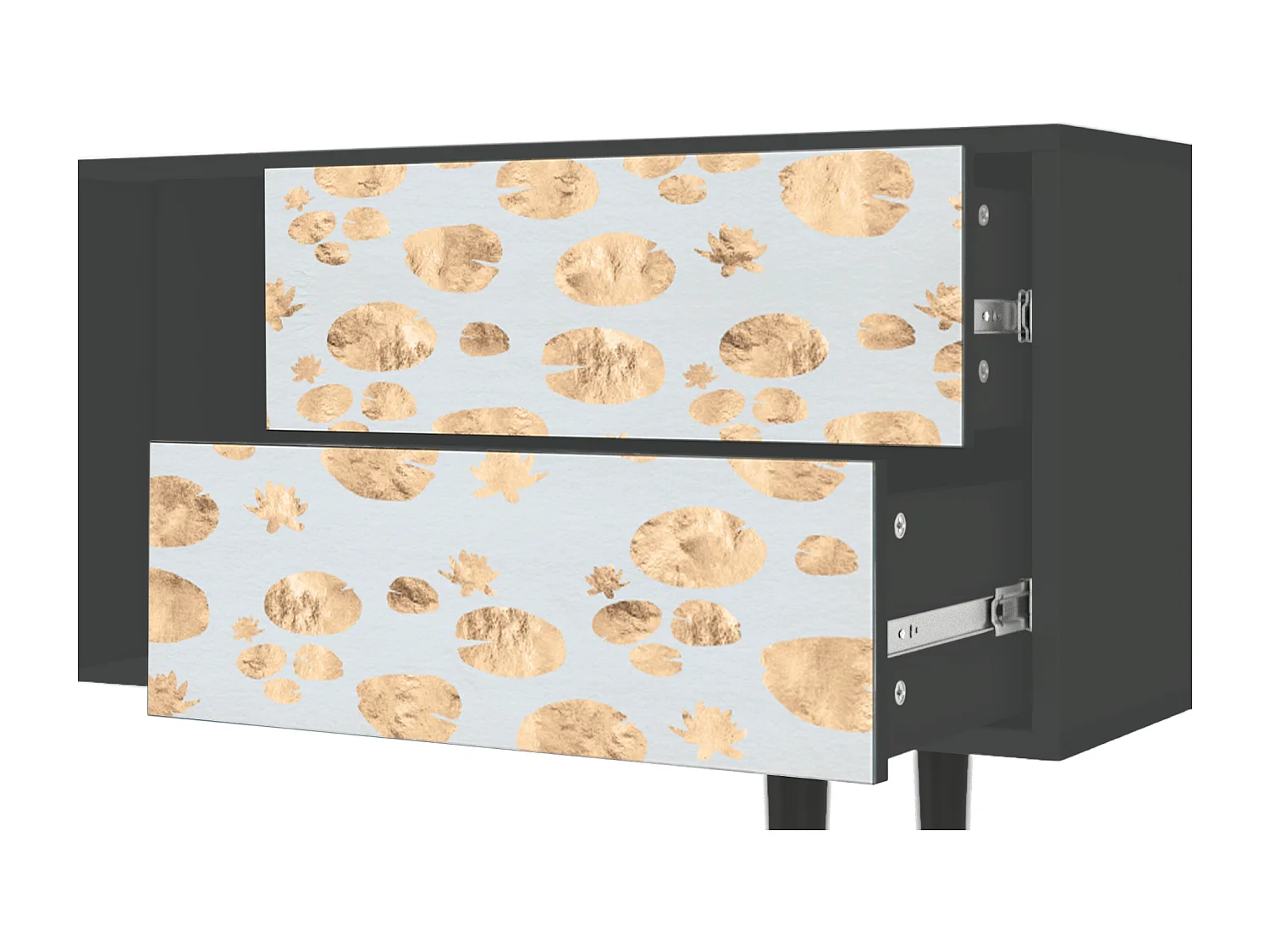 Meuble TV - 170х69х48 cm - T1 - Blue Giraffe, Anthracite