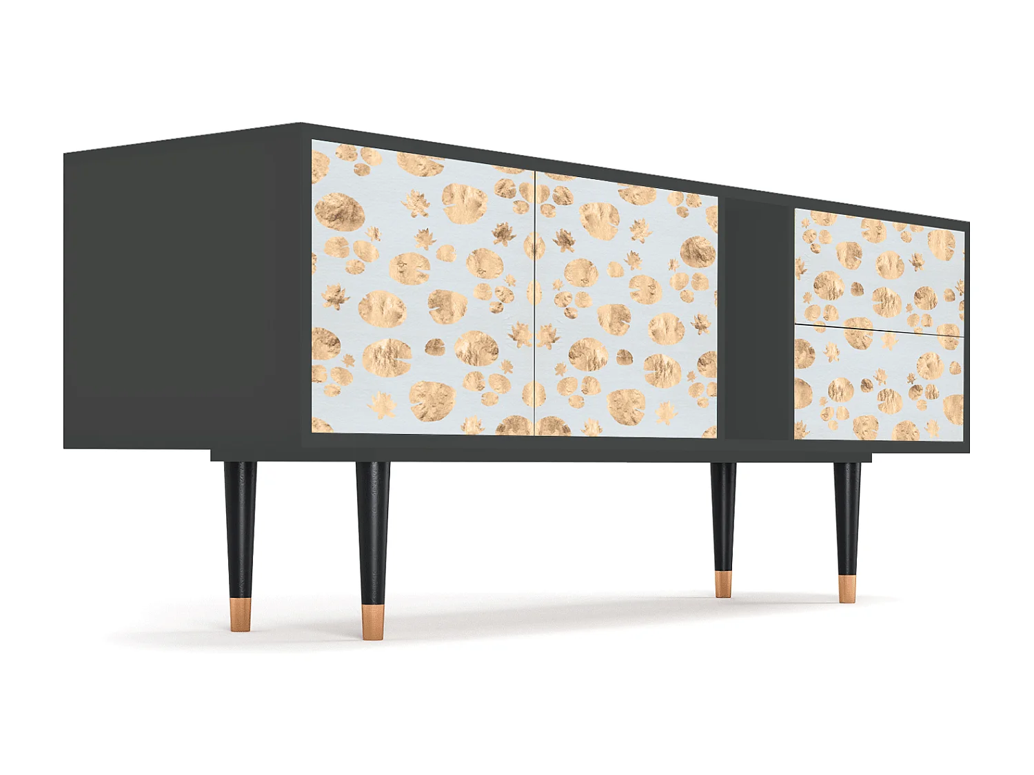 TV-Möbel - 170х69х48 cm - T1 - Blue Giraffe, Anthrazit