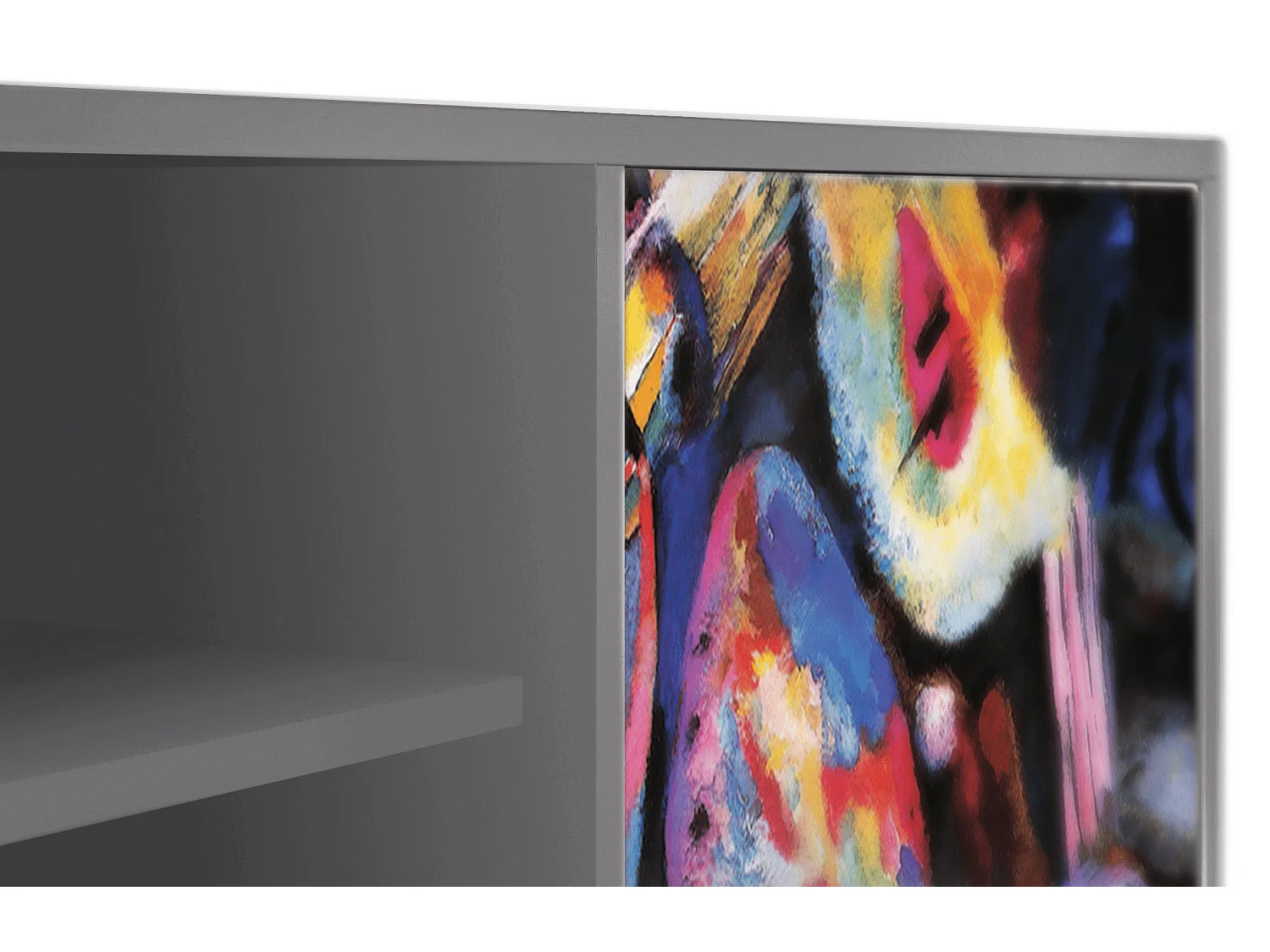 Szafka RTV - 170х69х48 cm - T2 - Kandinsky, Szary