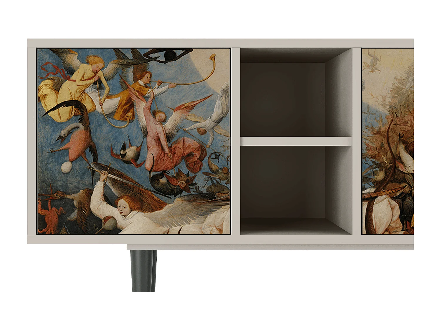 Meuble TV - 150х69х41 cm - T5 - The Fall, Sable