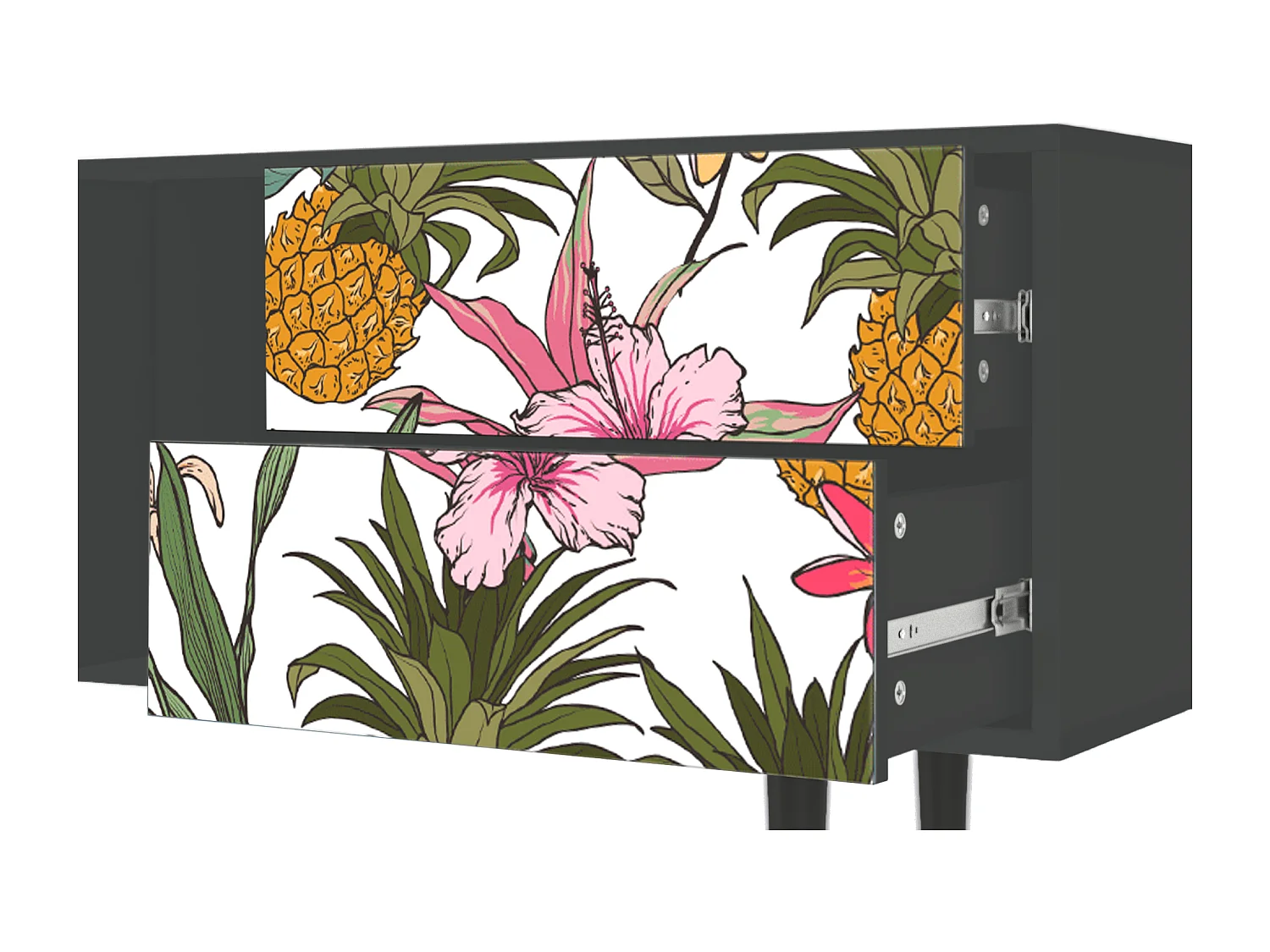 Meuble TV - 170х69х48 cm - T1 - Estival Fruit, Anthracite