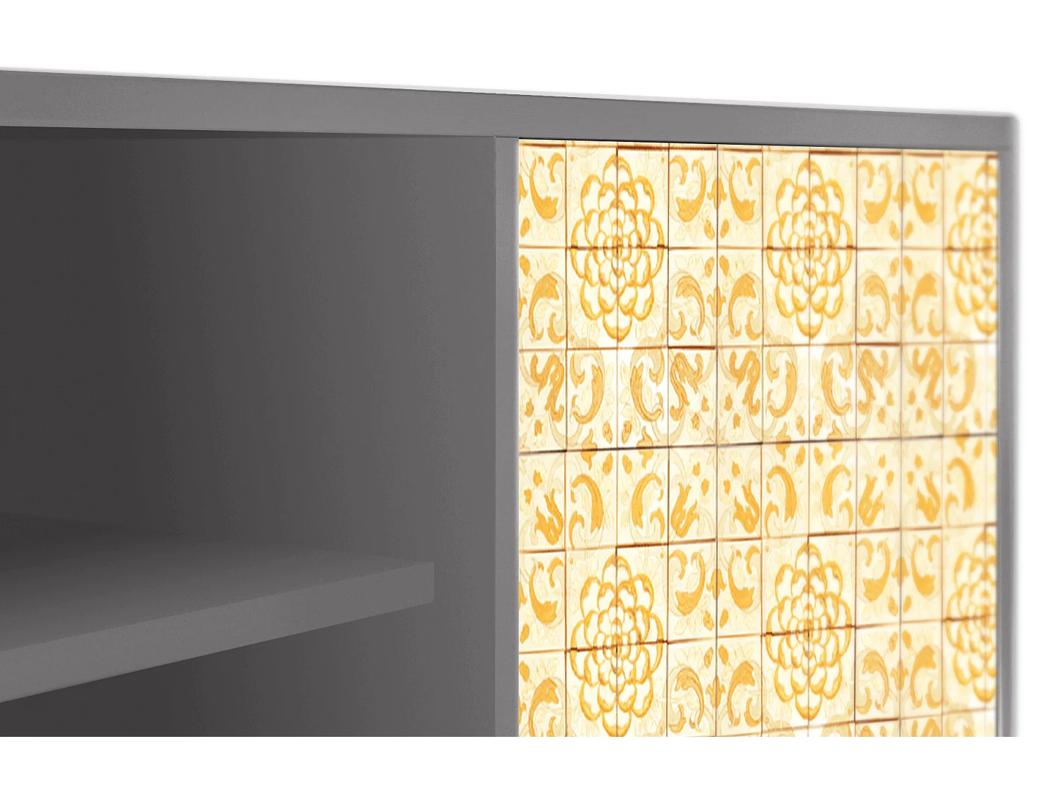 Mobile TV - 170х69х48 cm - T2 - Sunshiny Tile, Grigio