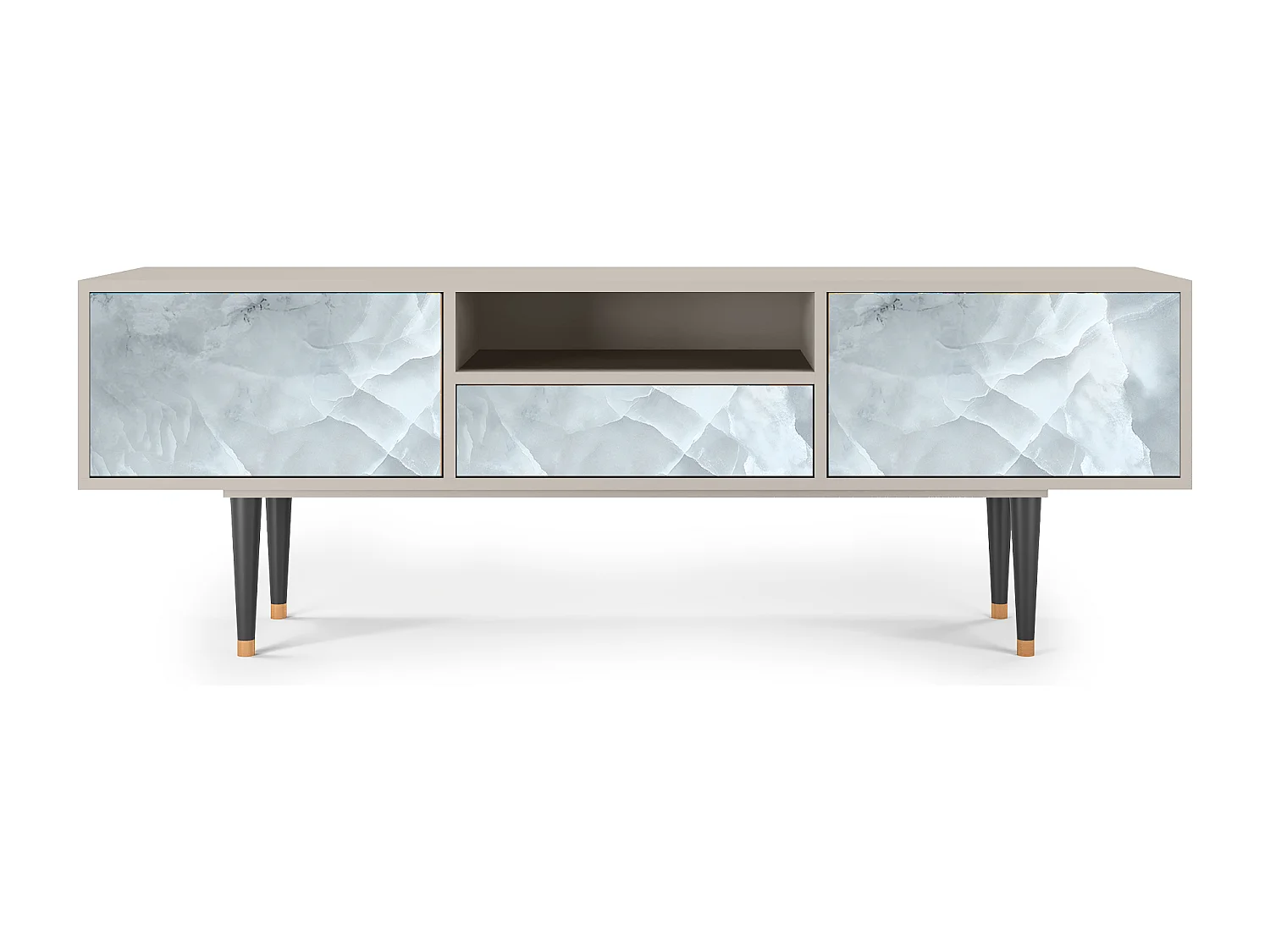 TV-meubel - 170х59х41 cm - T6 - The Onyx, Zand