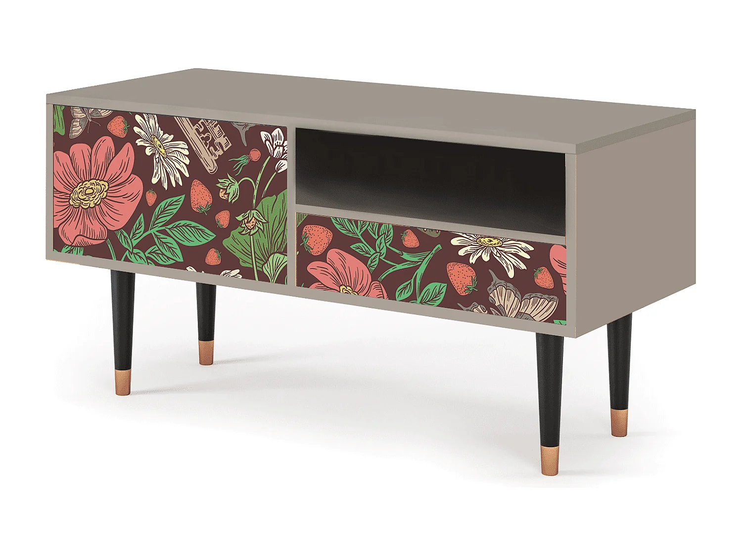 TV-meubel - 115х59х48 cm - T3 - Alice in Wonderland, Zand