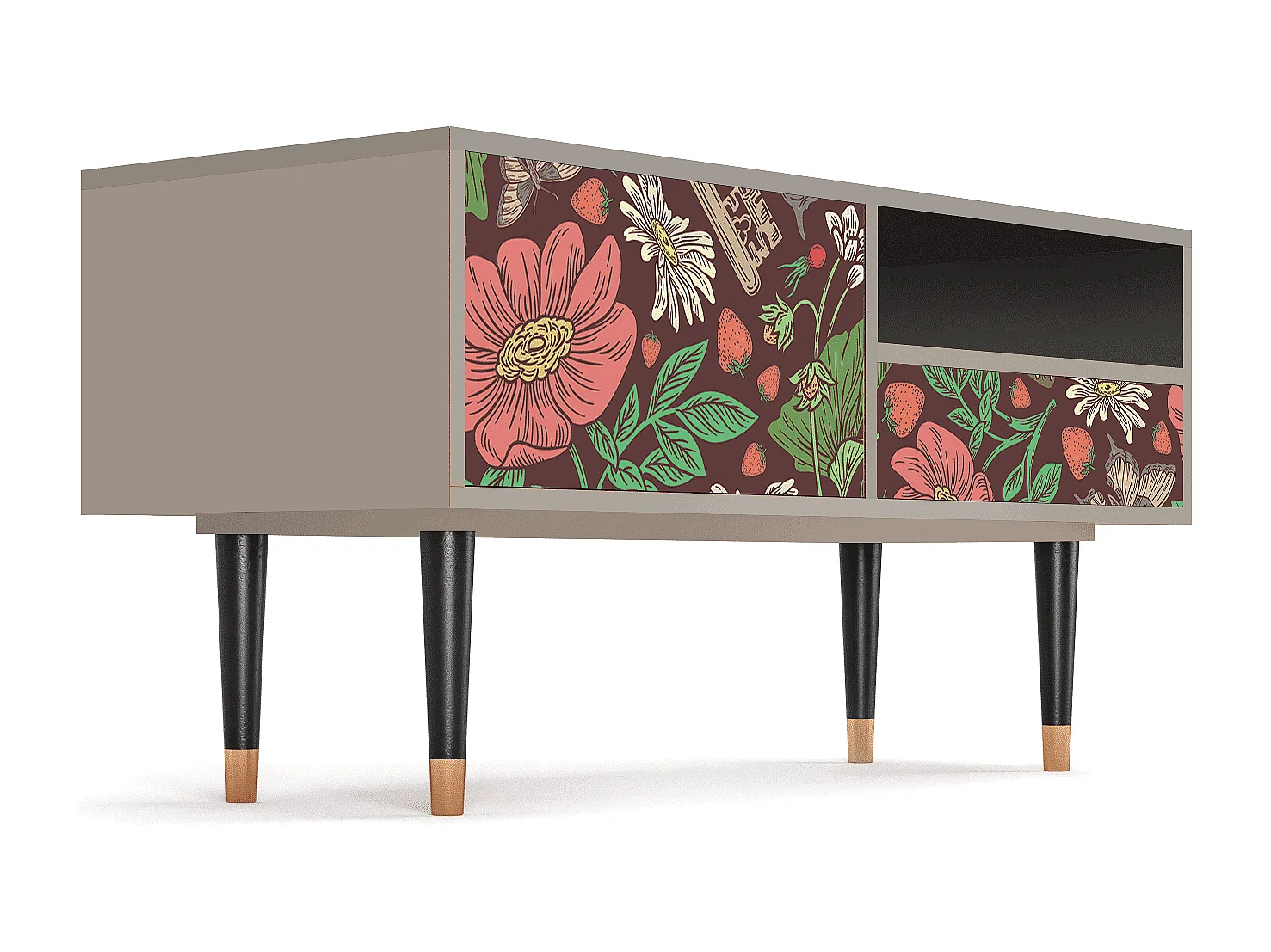 TV-meubel - 115х59х48 cm - T3 - Alice in Wonderland, Zand