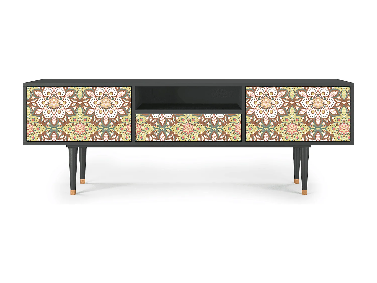 TV-meubel - 170х59х41 cm - T6 - Chinese Tea, Antraciet