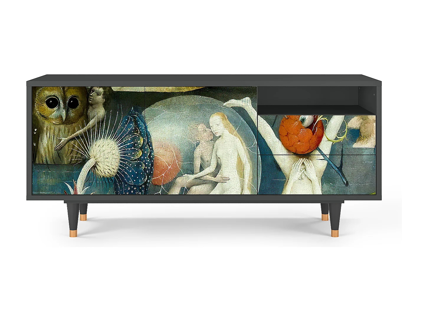Mobile TV - 125х56х41 cm - T7 - The Garden Of by Bosch, Antracite