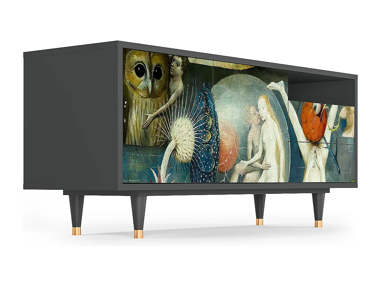 Mobile TV - 125х56х41 cm - T7 - The Garden Of by Bosch, Antracite