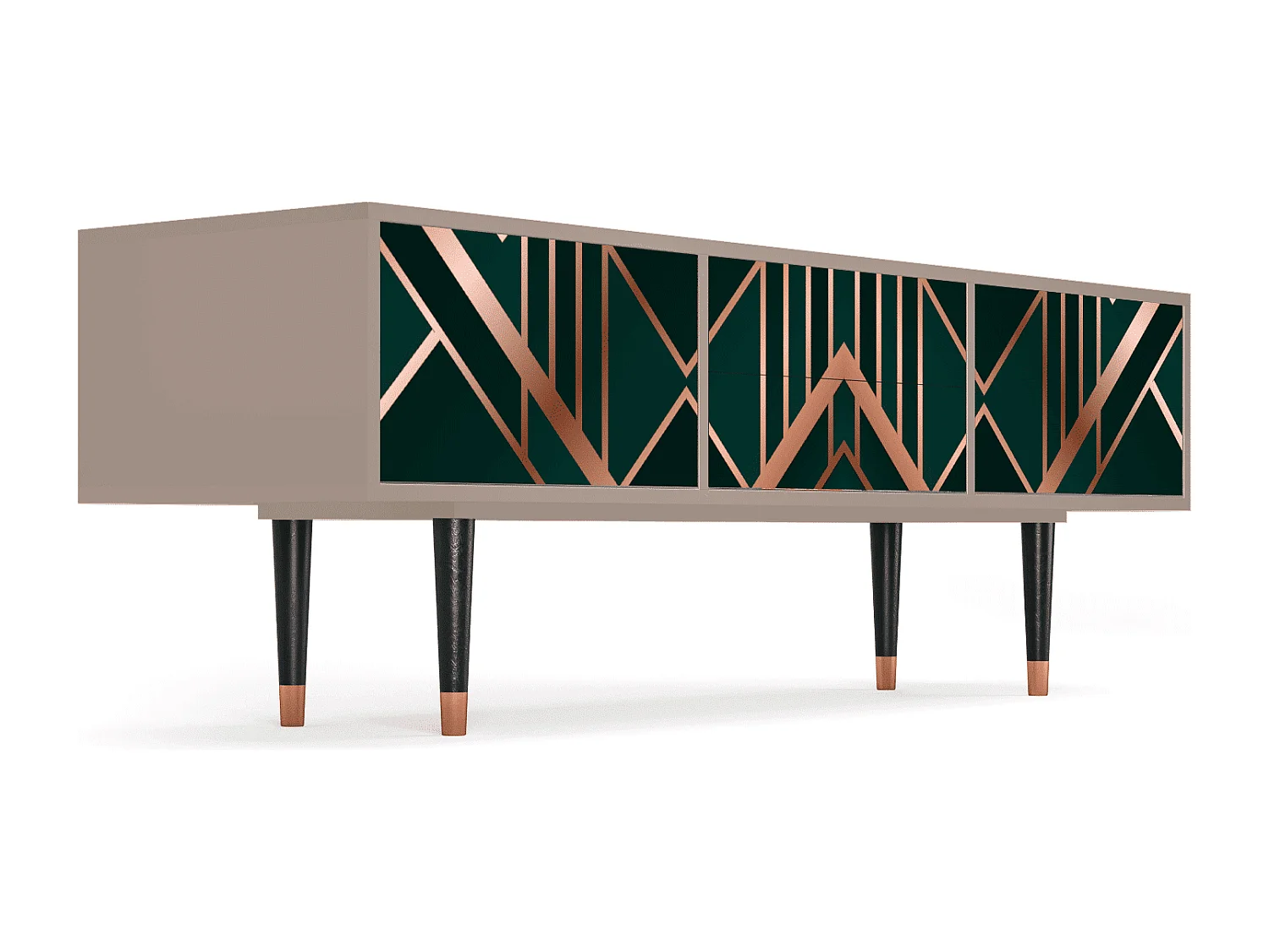 TV-meubel - 170х59х48 cm - T4 - Emerald Gatsby, Latte