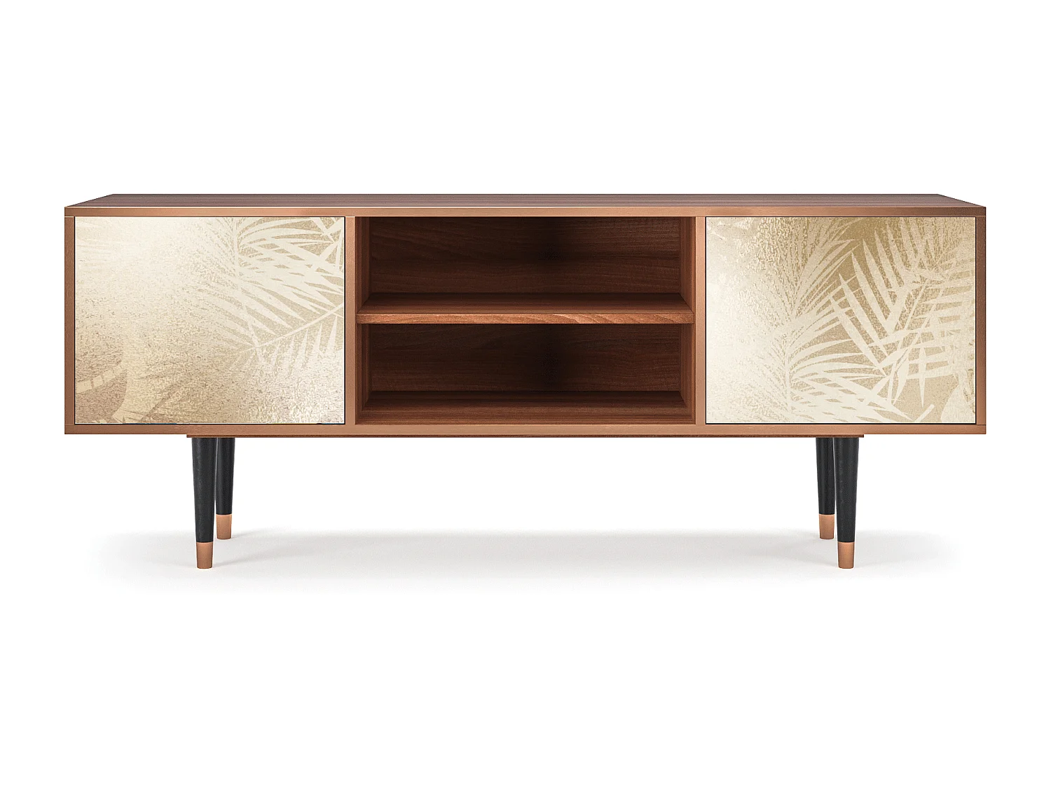 Meuble TV - 170х69х48 cm - T2 - Plant of the Dessert, Noyer