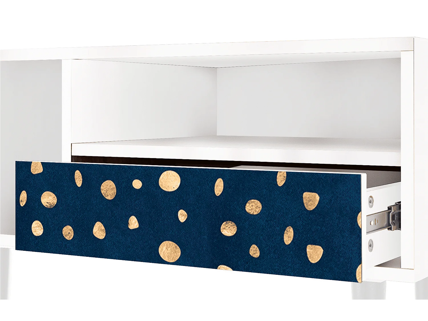 TV-Möbel - 115х59х48 cm - T3 - Night Skies, Weiß