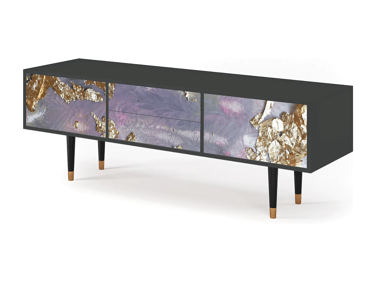 Meuble TV - 170х59х48 cm - T4 - Planet Earth, Anthracite