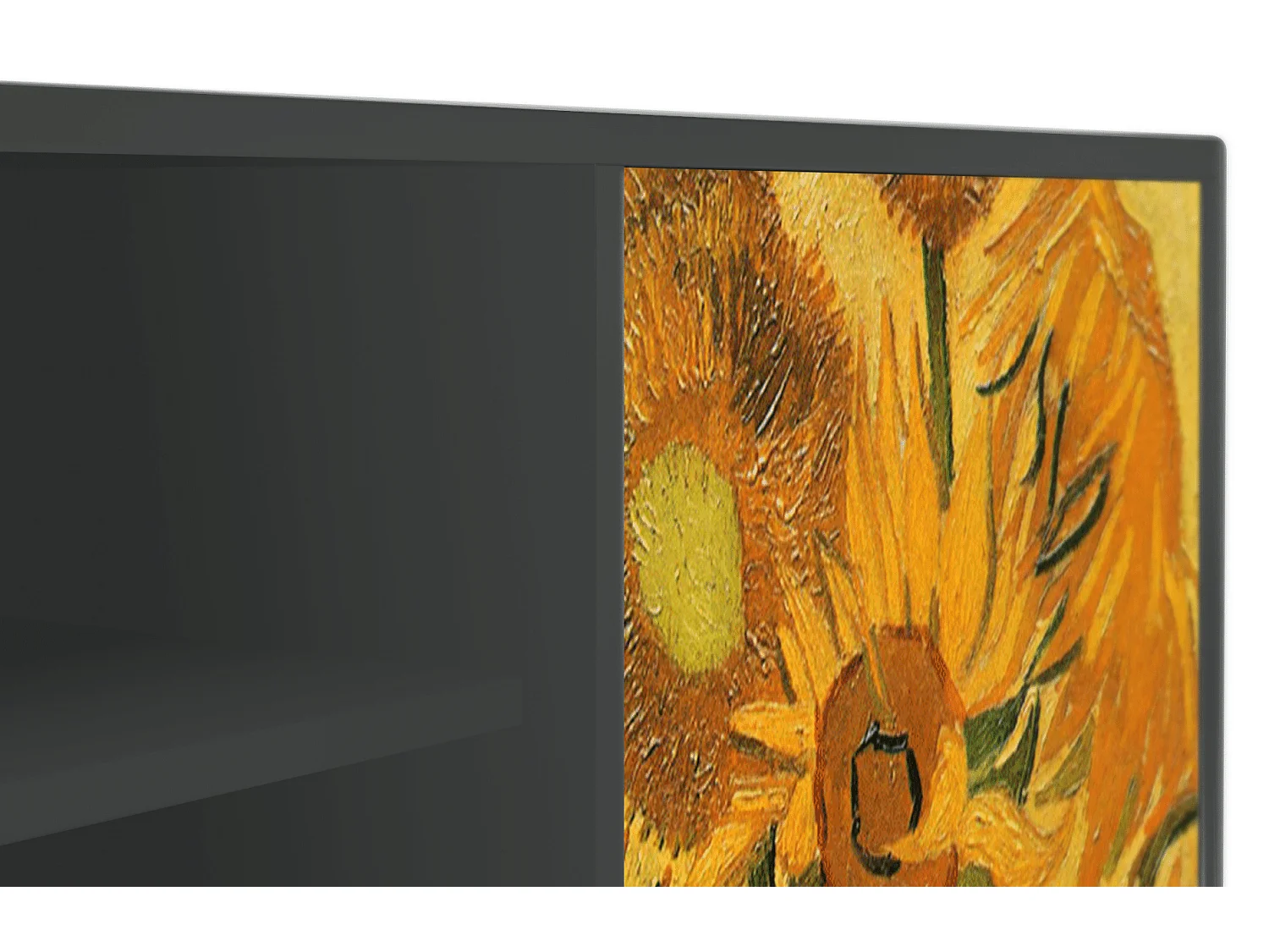 Meuble TV - 170х69х48 cm - T2 - Sunflowers, Anthracite