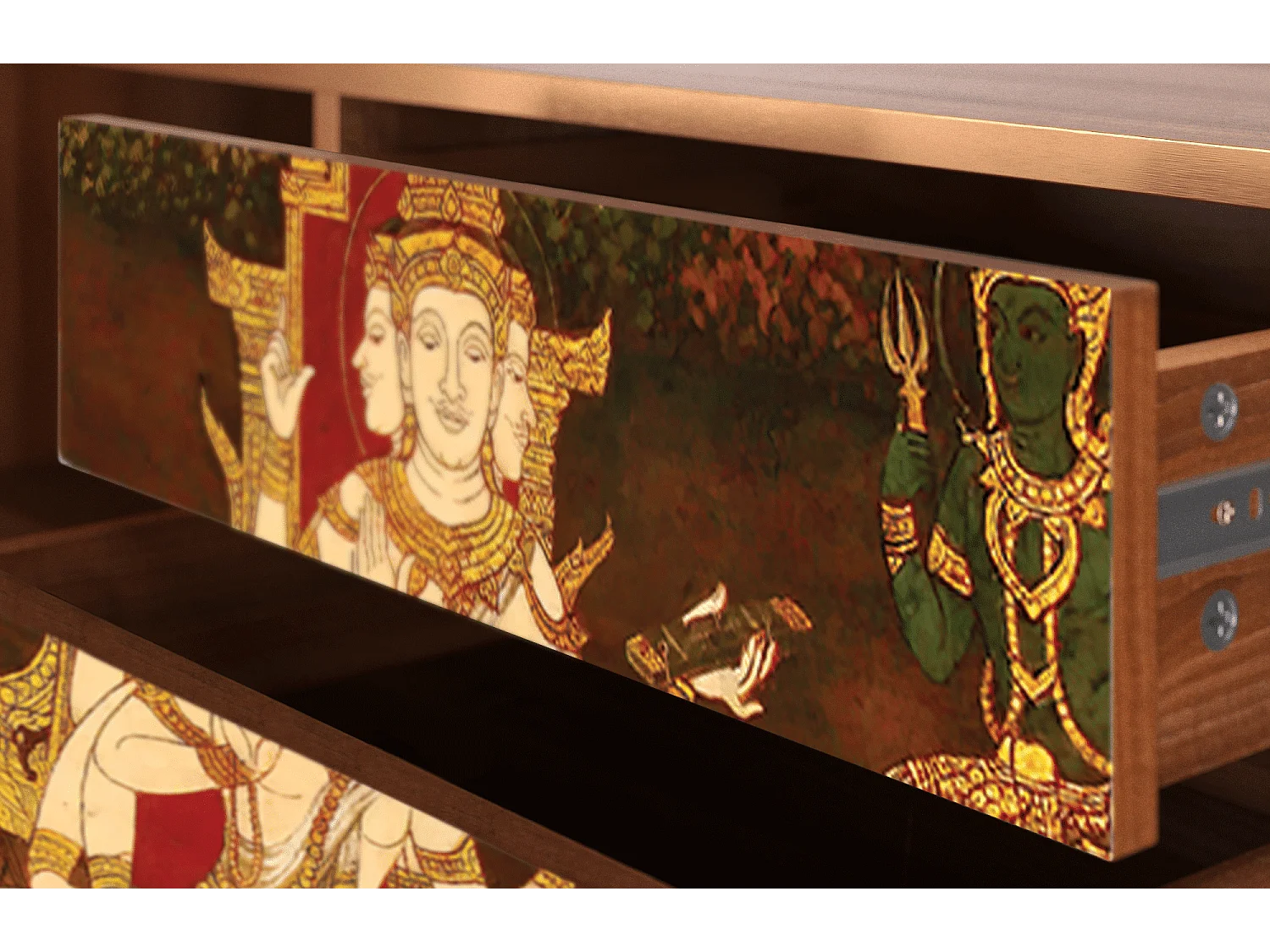 TV-meubel - 170х59х48 cm - T4 - Malyavan, Walnoot