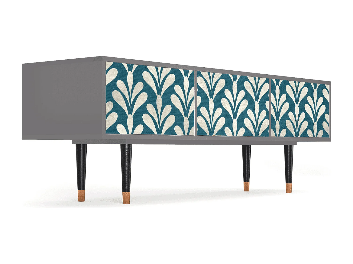 TV-Möbel - 170х59х48 cm - T4 - Milky Tears, Grau