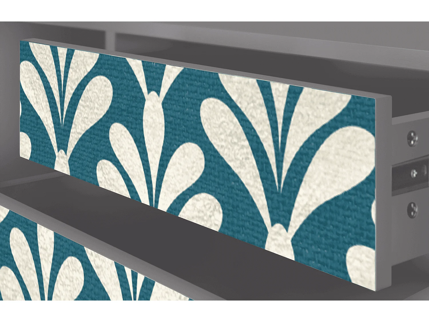 TV-Möbel - 170х59х48 cm - T4 - Milky Tears, Grau