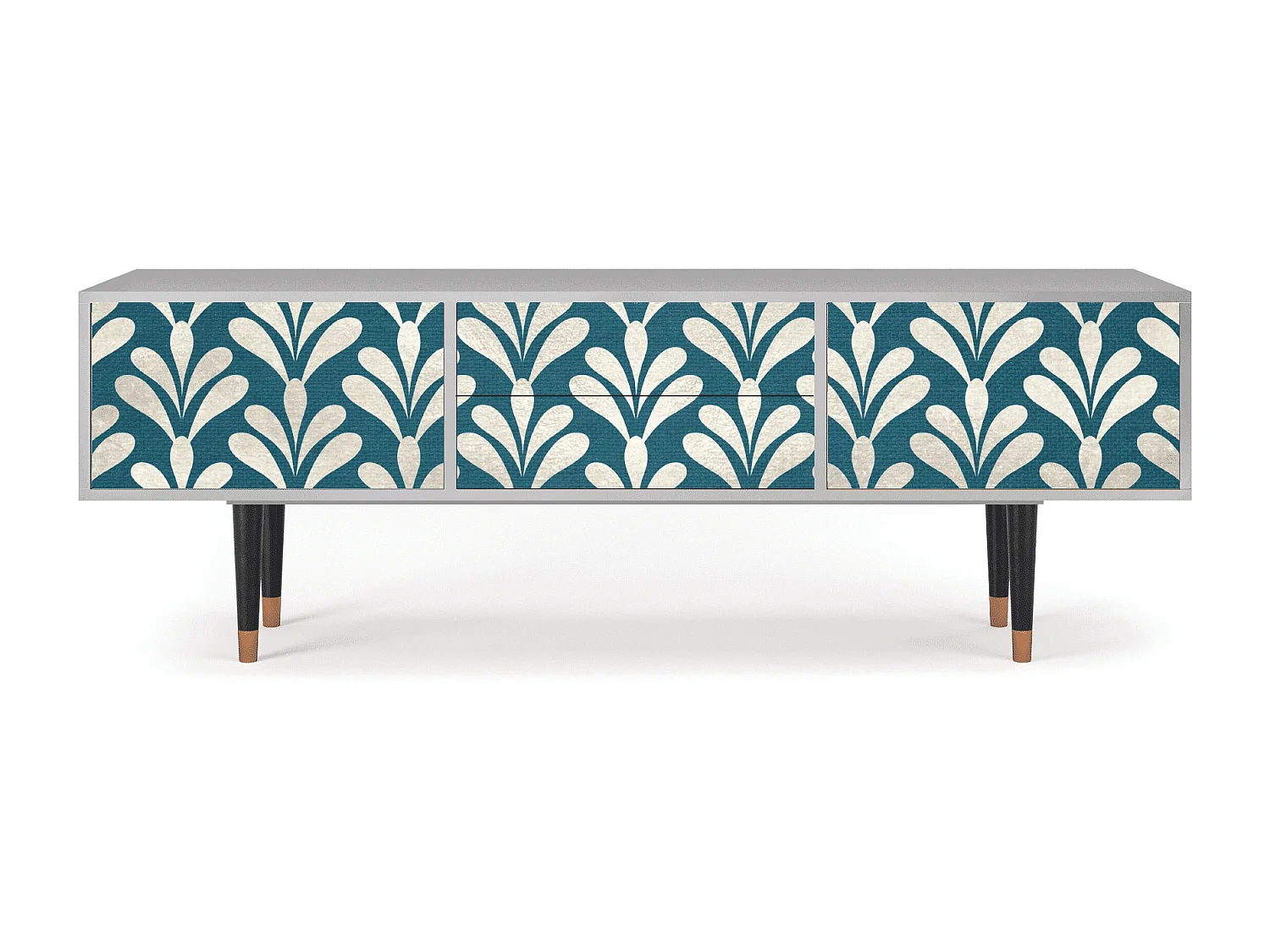 Mobile TV - 170х59х48 cm - T4 - Milky Tears, Grigio