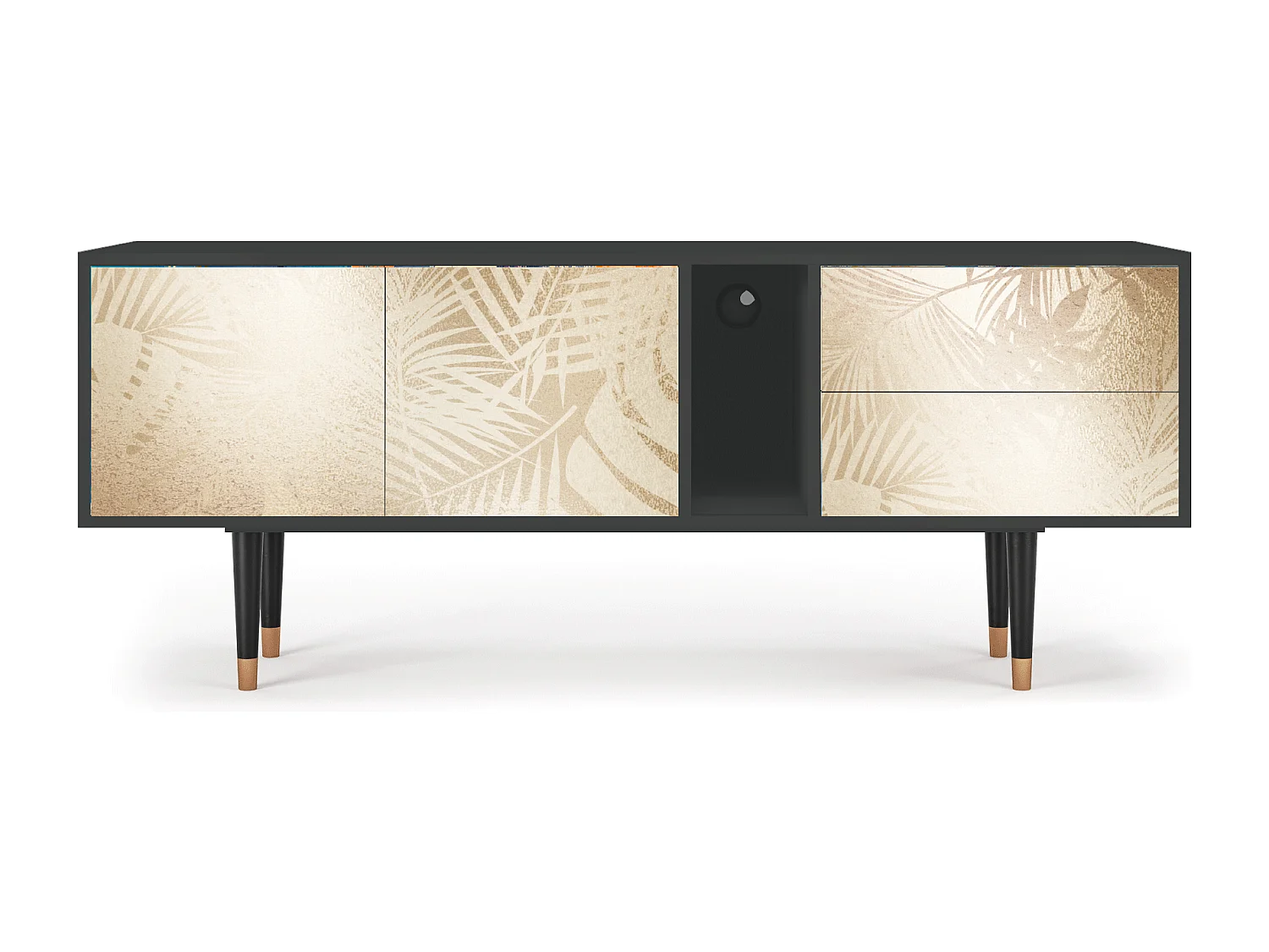 Meuble TV - 170х69х48 cm - T1 - Plant of the Dessert, Anthracite