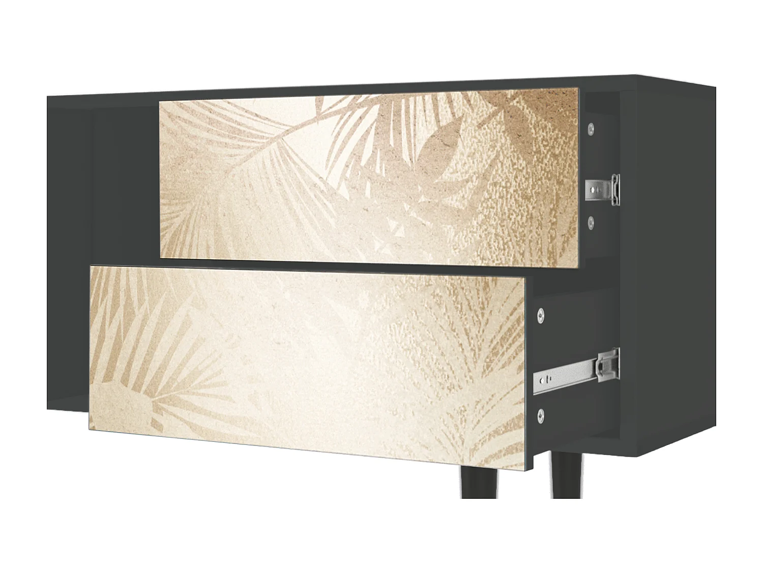 Meuble TV - 170х69х48 cm - T1 - Plant of the Dessert, Anthracite