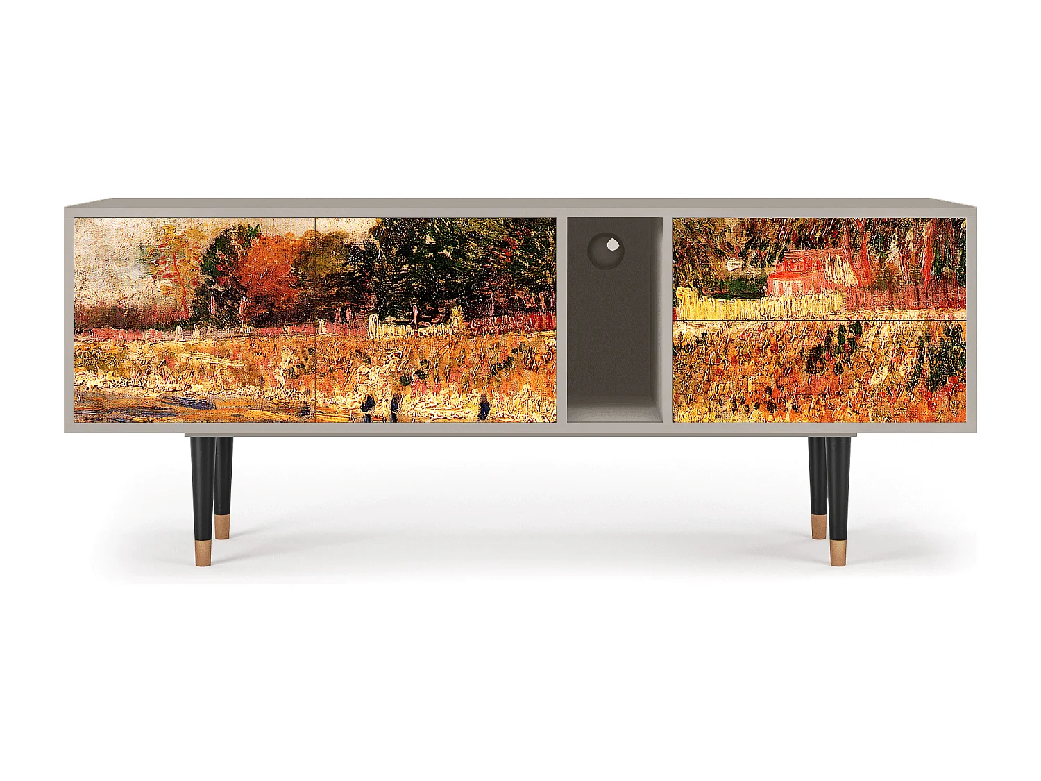 TV-meubel - 170х69х48 cm - T1 - The Banks, Zand